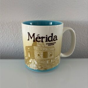 Starbucks 2012 Global Icon Merida Coffee Cup City Collectors Series 16 Oz New